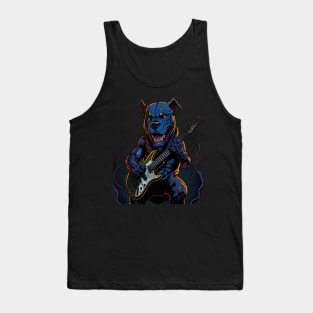 Heavy metal Pitbull, Rock and roll, Hard rock Tank Top